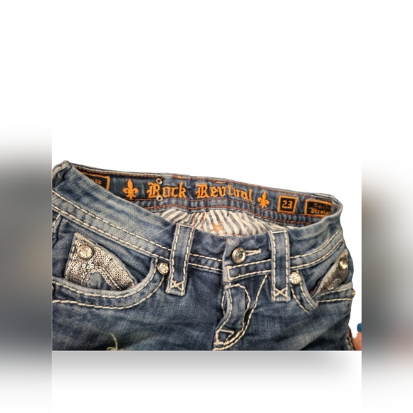 ☆READ.ME☆ Rock Revival Jeans Lot - Picture 13 of 15